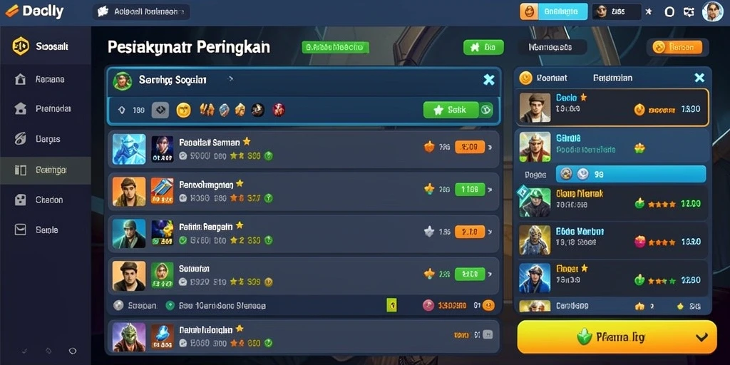 Tampilan antarmuka yang modern dan intuitif.