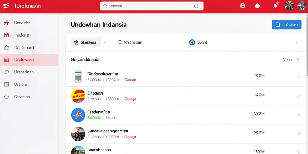 Tampilan antarmuka yang user-friendly.